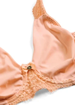 bonprix bonprix Sujetadores|Novedades>Sujetador de camiseta con tirantes acolchados papaya suave