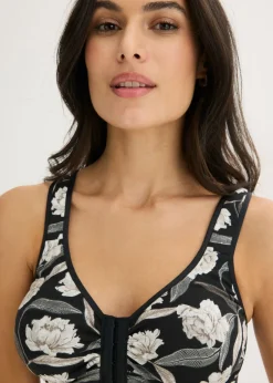 Mujer bonprix bonprix Sujetador de cierre frontal, sin aros, con algodón orgánico (2 unidades)