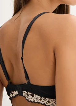 Mujer bonprix bonprix Sujetador de encaje bicolor