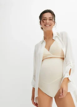 Mujer bonprix bonprix Sujetador de lactancia sin aros con algodón orgánico (2 unidades)