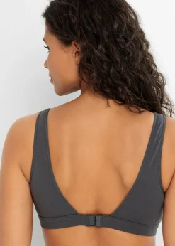 Mujer bonprix bonprix Sujetador de lactancia sin aros con algodón orgánico (2 unidades)