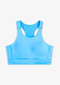 bonprix bonprix Sujetadores>Sujetador deportivo con espalda nadadora y sujeción ligera azul brillante