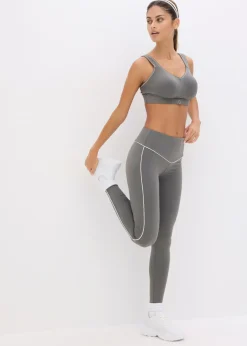 Mujer bonprix bonprix Sujetador deportivo con sujeción media y tacto similar al algodón