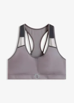 Mujer bonprix bonprix Sujetador deportivo con sujeción media y un ligero brillo