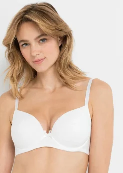 Mujer bonprix bonprix Sujetador push-up con aros y algodón orgánico (2 unidades)
