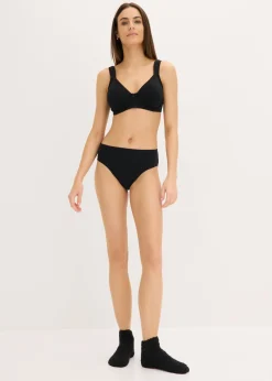 Mujer bonprix bonprix Sujetador reductor básico de algodón orgánico con aros (2 unidades)