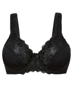 bonprix bonprix Sujetadores De Copa E A H>Sujetador reductor con tirantes acolchados Negro