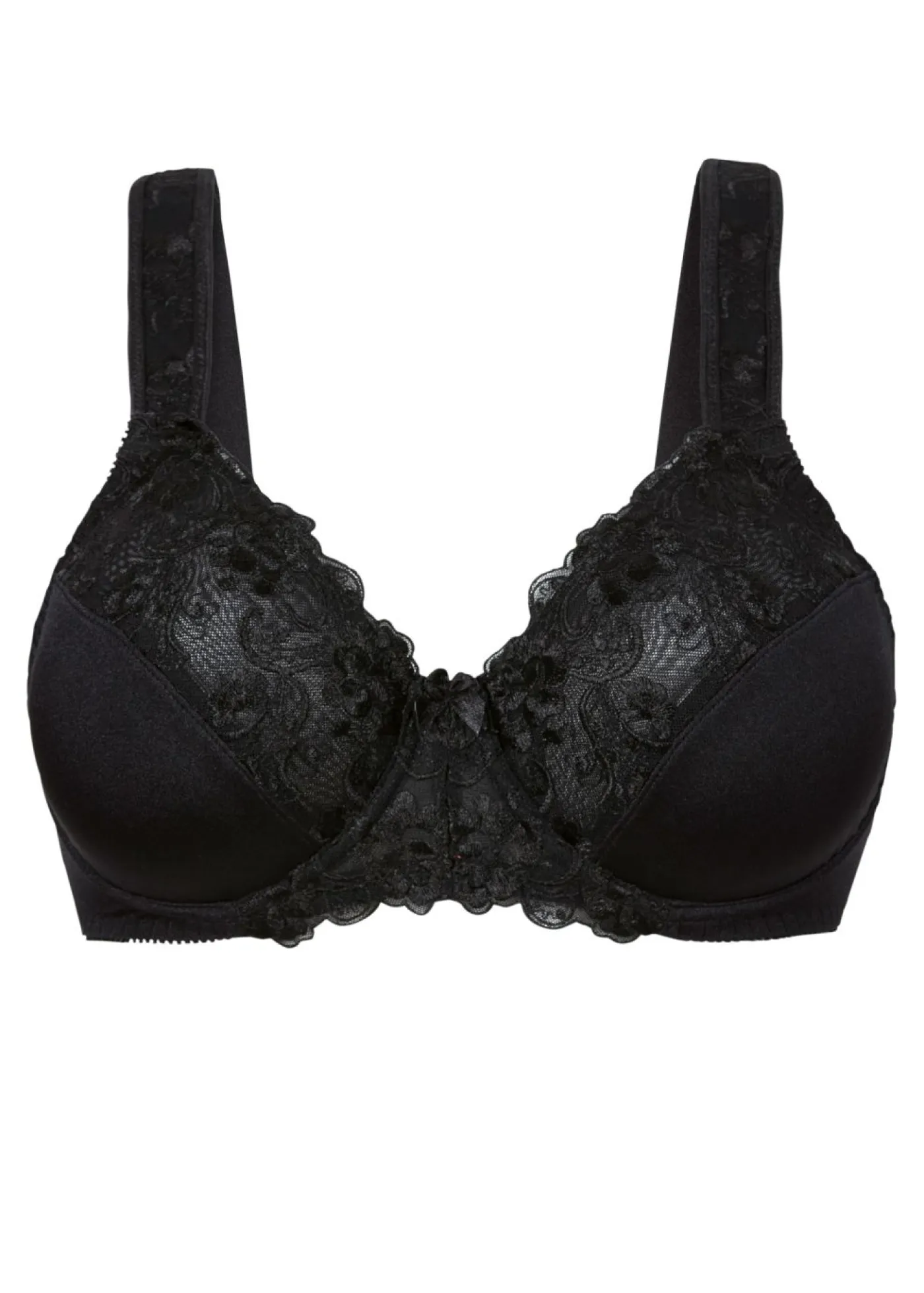 bonprix bonprix Sujetadores De Copa E A H>Sujetador reductor con tirantes acolchados Negro