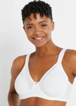 bonprix bonprix Sujetadores De Copa E A H|Sujetadores>Sujetador reductor con tirantes acolchados Blanco