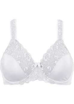 bonprix bonprix Sujetadores>Sujetador reductor con tirantes acolchados Blanco