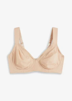 bonprix bonprix Sujetadores>Sujetador reductor con tirantes acolchados Beige mate