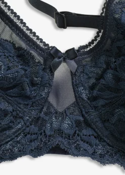 bonprix bonprix Sujetadores De Copa E A H|Sujetadores>Sujetador reductor con tirantes acolchados Azul intenso