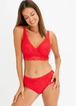 Mujer bonprix bonprix Sujetador reductor de encaje con aros y lentejuelas elegantes