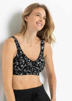 Mujer bonprix bonprix Sujetador sin aros con suave algodón orgánico (2 unidades)