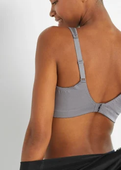 Mujer bonprix bonprix Sujetador sin aros con tirantes acolchados (2 unidades)