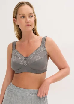 Mujer bonprix bonprix Sujetador sin aros con tirantes acolchados (2 unidades)