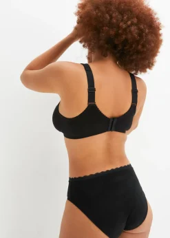 Mujer bonprix bonprix Sujetador sin aros de algodón orgánico (2 unidades)