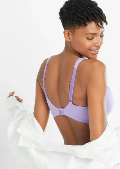 Mujer bonprix bonprix Sujetador sin aros de algodón (3 unidades)