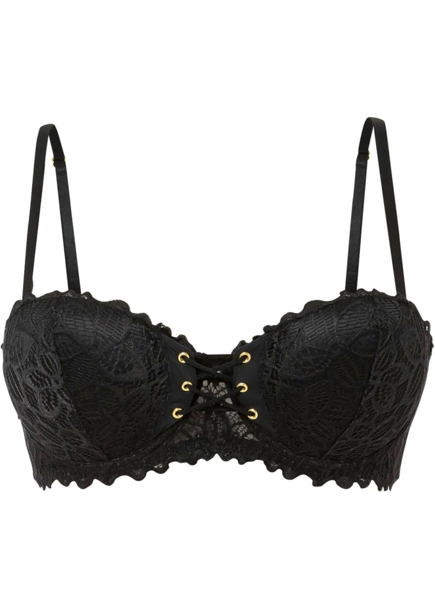 Mujer bonprix bonprix Sujetador tipo balconette de encaje fino