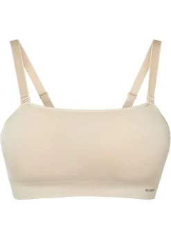 Mujer bonprix bonprix Sujetador tipo bandeau sin costuras Feel Comfort con tirantes desmontables