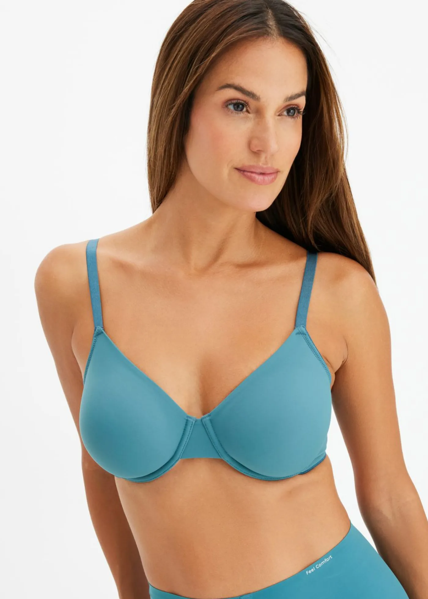 Mujer bonprix bonprix Sujetador tipo camiseta sin relleno y con aros (3 unidades)