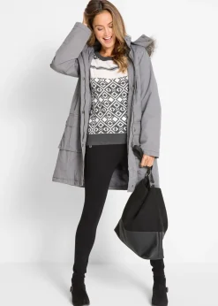 Mujer bonprix bonprix Suéter con estampado de diamante