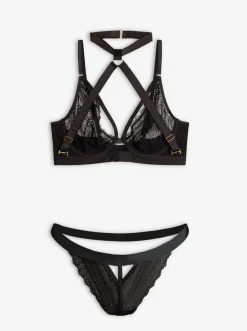 bonprix bonprix Lencería Sexy|Bragas>Tanga Negro