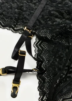 Mujer bonprix VENUS Tanga con abertura y liguero