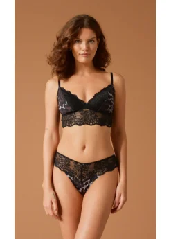 Mujer bonprix bonprix Tanga de encaje fino