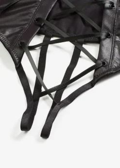 Mujer bonprix bonprix Tanga de talle alto con abertura