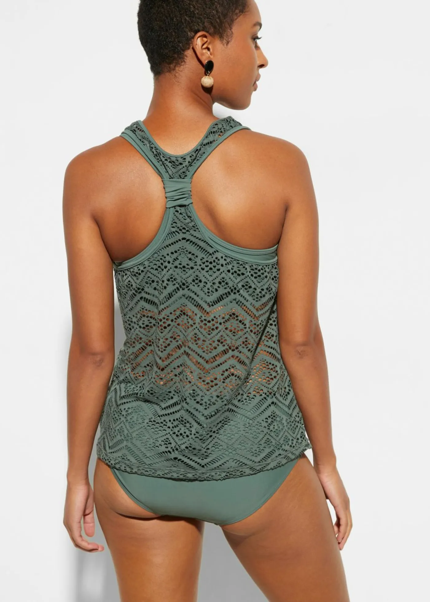 Mujer bonprix bonprix Tankini (2 piezas) de encaje
