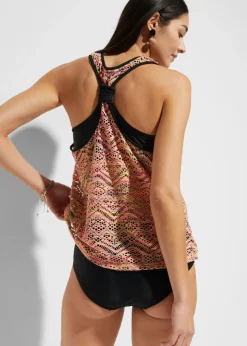 Mujer bonprix bonprix Tankini con encaje elástico (2 piezas)