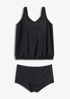 bonprix bonprix Ropa De Baño Deportiva|Tankinis>Tankini de secado rápido (2 piezas) Negro