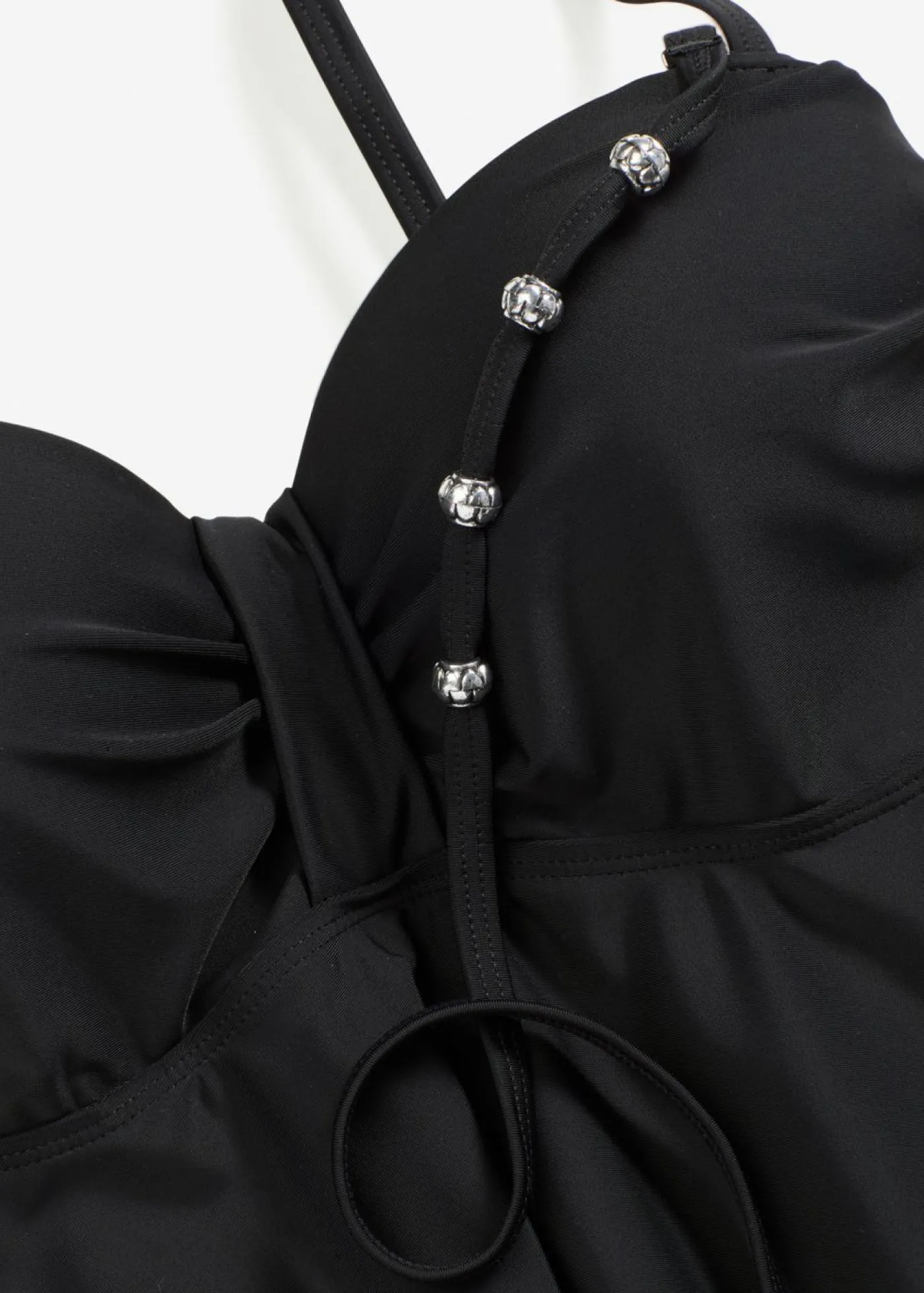 bonprix bonprix Tankinis|Copas Grandes (D-G)>Tankini largo (2 piezas) Negro