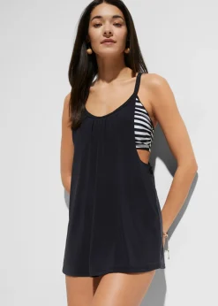 Mujer bonprix bonprix Tankini largo (2 piezas) con look a capas