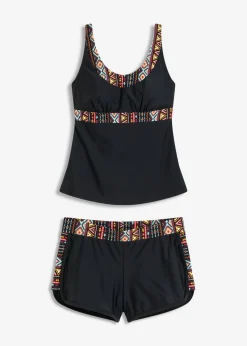 Mujer bonprix bonprix Tankini largo con pantalón de baño (2 piezas)