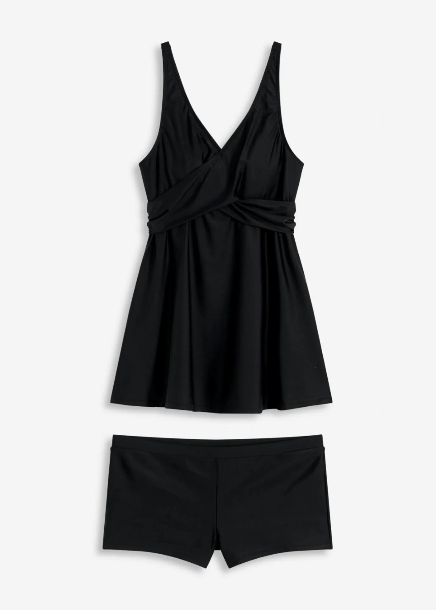 Mujer bonprix bonprix Tankini largo (2 piezas) con escote en V