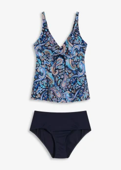 Mujer bonprix bonprix Tankini (2 piezas) con pequeño cordón