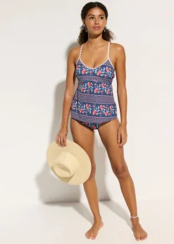Mujer bonprix bonprix Tankini (2 piezas) con tirantes cruzados