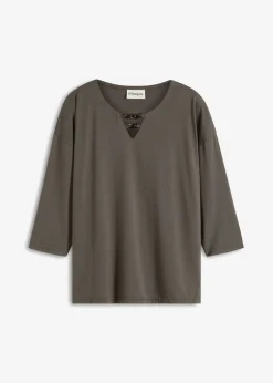 bonprix bonprix Camisetas>Túnica Verde oliva oscuro