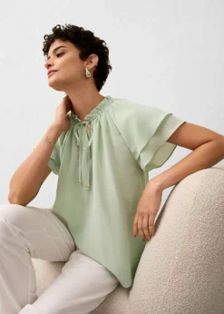 Mujer bonprix bonprix Túnica con contenido de seda