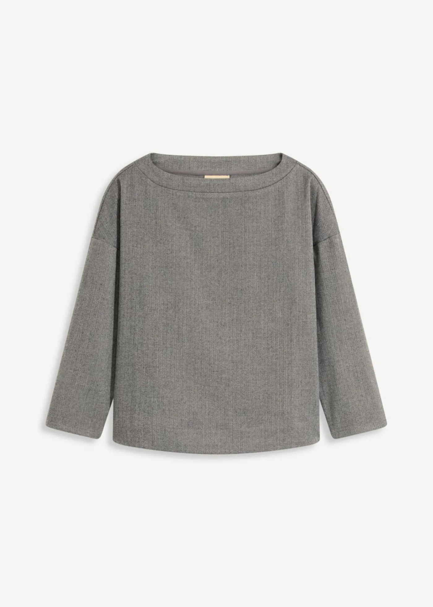 Mujer bonprix bonprix Túnica con diseño en espiga de tejido firme