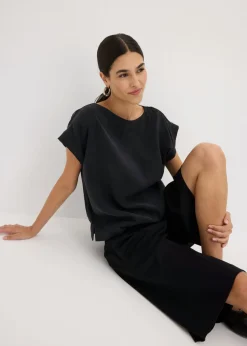 Mujer bonprix bonprix Túnica con escote barco