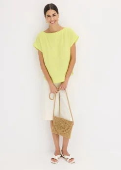 Mujer bonprix bonprix Túnica con escote barco