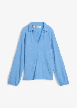 bonprix bonprix Camisas Y Blusas>Túnica con viscosa azul provenzal