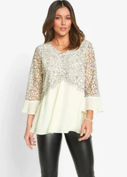 Mujer bonprix bonprix Túnica de encaje