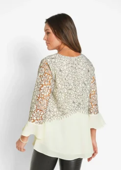 Mujer bonprix bonprix Túnica de encaje