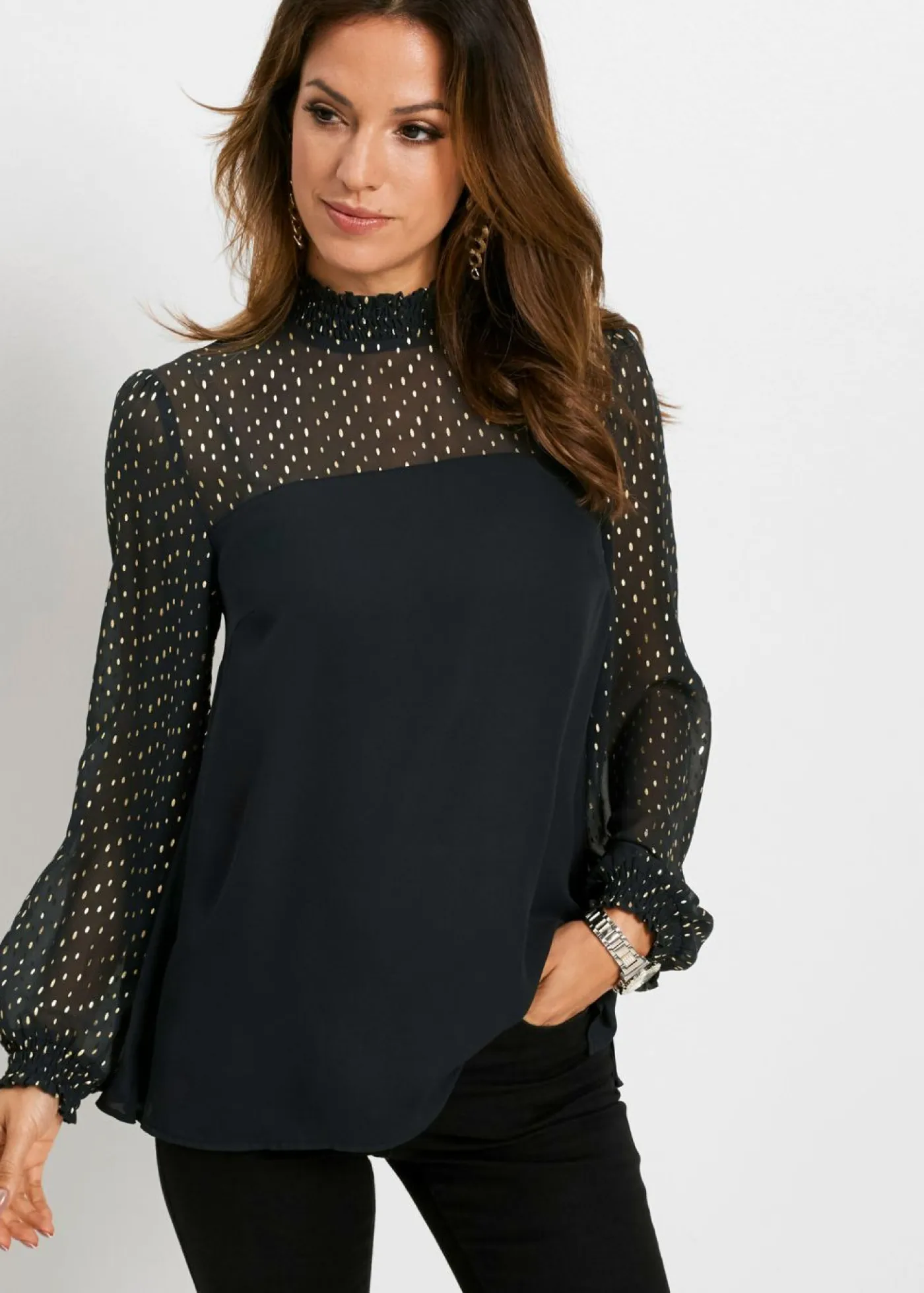 Mujer bonprix bonprix Túnica de gasa