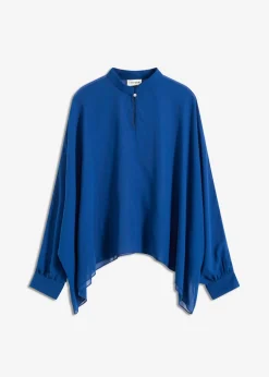 bonprix bonprix Camisas Y Blusas>Túnica de gasa azul genciana