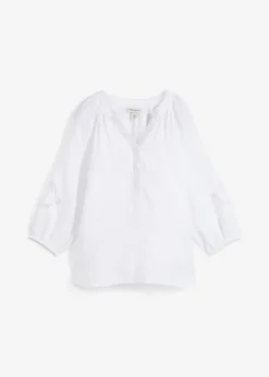 Mujer bonprix bonprix Túnica de lino puro